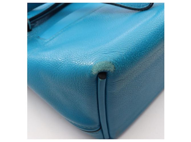 Hermès Hermes Sac 24 Mini 21 Blue Frida Borsa a mano 2-Way - vista 10