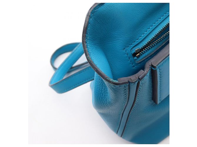 Hermès Hermes Sac 24 Mini 21 Blue Frida Borsa a mano 2-Way - vista 11
