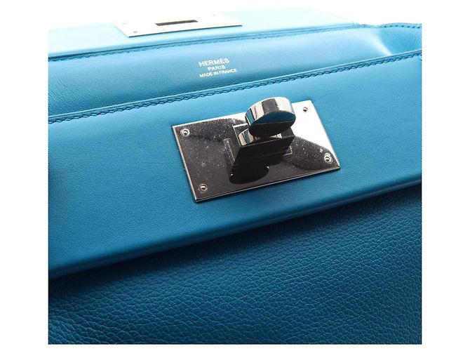 Hermès Hermes Sac 24 Mini 21 Blue Frida Borsa a mano 2-Way - vista 13