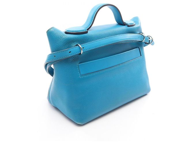 Hermès Hermes Sac 24 Mini 21 Blue Frida Borsa a mano 2-Way - vista 2