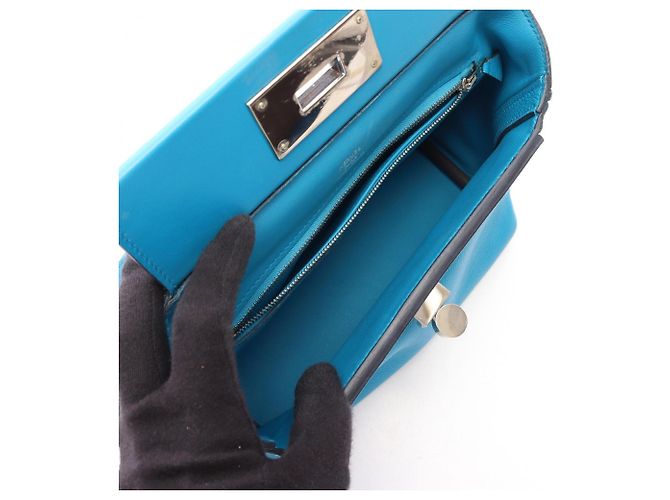 Hermès Hermes Sac 24 Mini 21 Blue Frida Borsa a mano 2-Way - vista 3