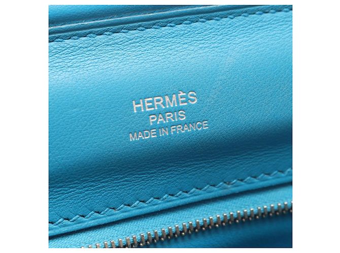 Hermès Hermes Sac 24 Mini 21 Blue Frida Borsa a mano 2-Way - vista 4