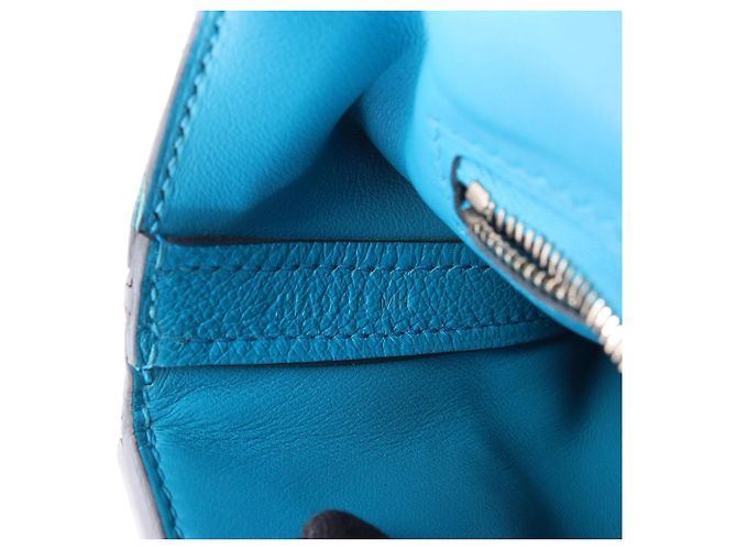 Hermès Hermes Sac 24 Mini 21 Blue Frida Borsa a mano 2-Way - vista 5