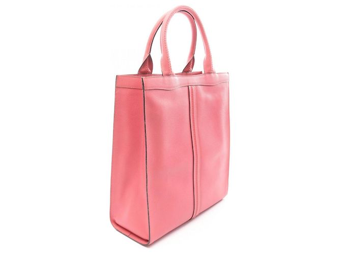 Valextra Punch Tote Bag Handtasche Pink - Ansicht 2