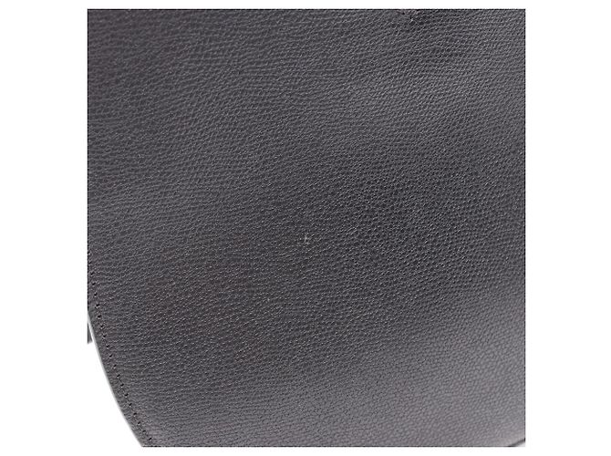 Borsa a tracolla Valextra Hobo Weekend Nero - vista 6