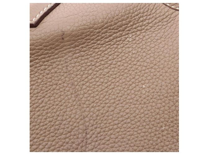 Hermès Hermes Victoria Messenger Schultertasche Braun Taupe - Ansicht 10