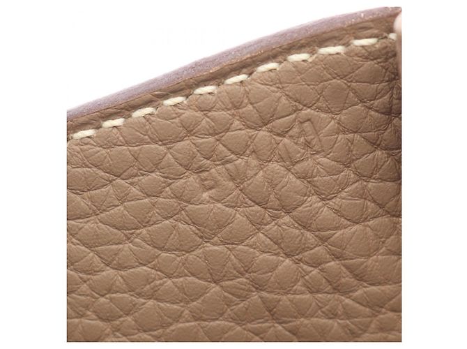 Hermès Hermes Victoria Messenger Schultertasche Braun Taupe - Ansicht 5