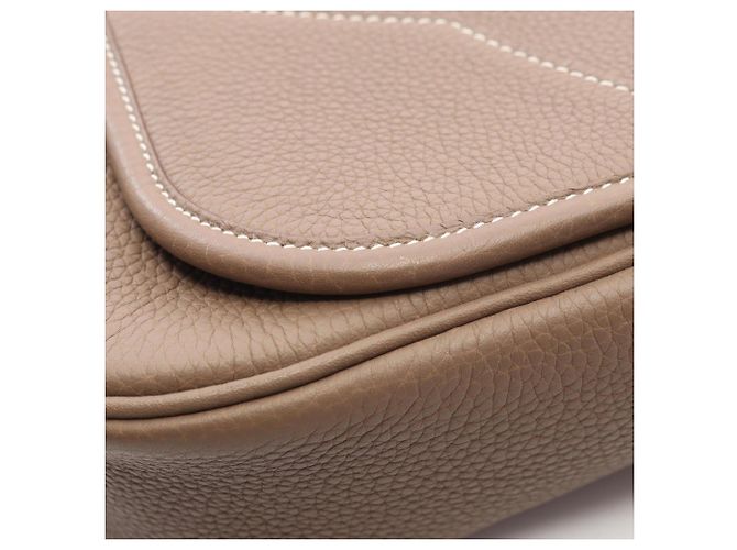 Hermès Hermes Victoria Messenger Schultertasche Braun Taupe - Ansicht 8