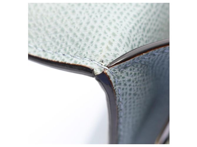 Borsa a mano 2-Way Mini Iside Valextra Blu - vista 5