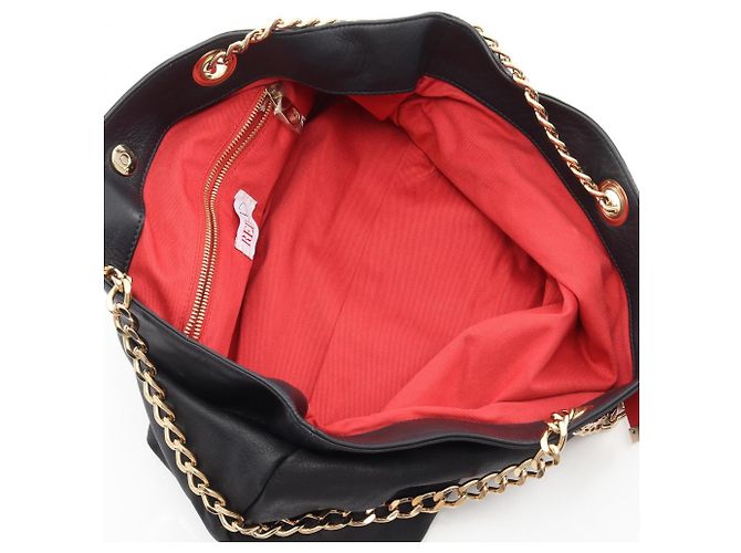 Borsa a tracolla Valentino Ribbon Rosso Blu navy - vista 3