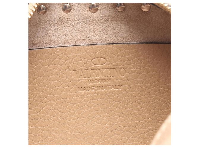 Bolso Camera Valentino Rockstud Beige - vista 4