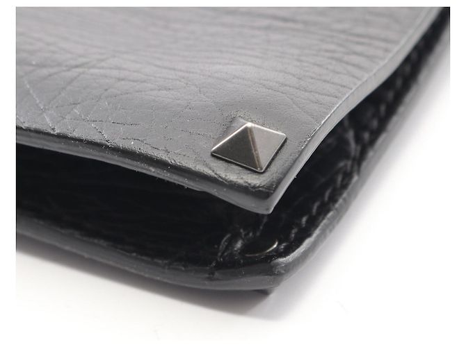 Clutch Valentino Rockstud Nero - vista 5