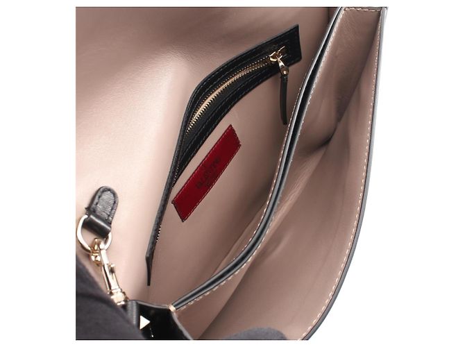 Valentino Rockstud Clutch Schwarz - Ansicht 3