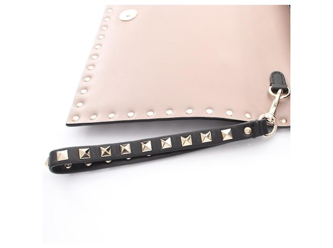 Valentino Rockstud Clutch Schwarz - Ansicht 8