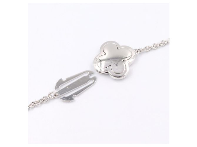 Collana Pure Alhambra 14 Motivi Van Cleef & Arpels Argento - vista 4