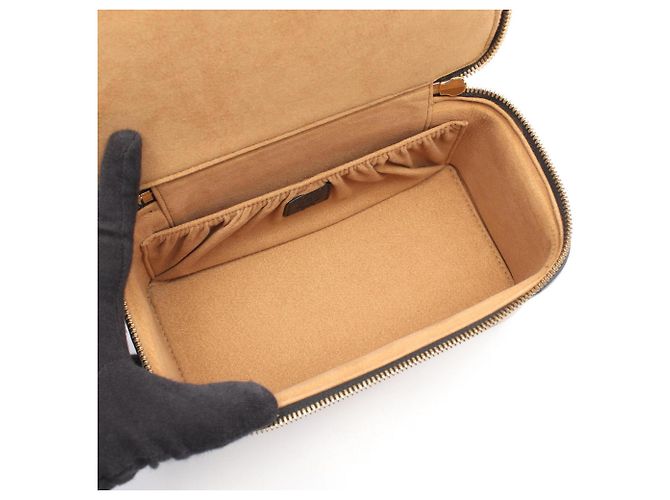MCM Visetos 2-Way Handtasche Braun Schwarz - Ansicht 3