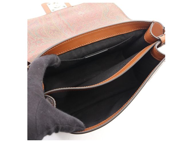 Etro Paisley 2-Way Handtasche Braun - Ansicht 3