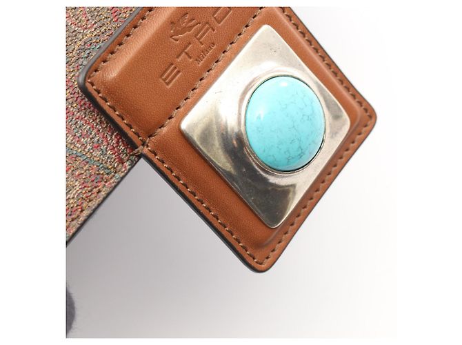Etro Paisley 2-Way Handtasche Braun - Ansicht 5