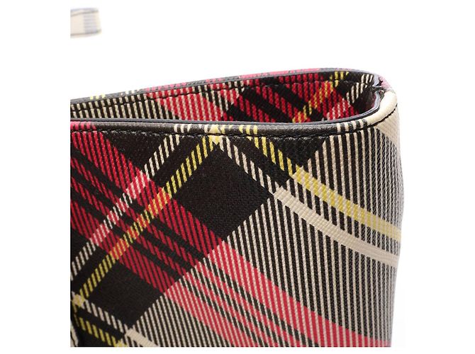 Borsa Tote Vivienne Westwood SHOPPER Nero Rosa Multicolore - vista 12