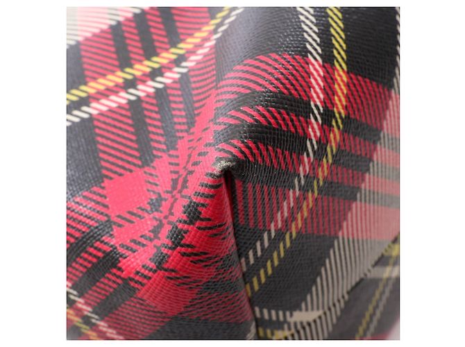 Borsa Tote Vivienne Westwood SHOPPER Nero Rosa Multicolore - vista 8