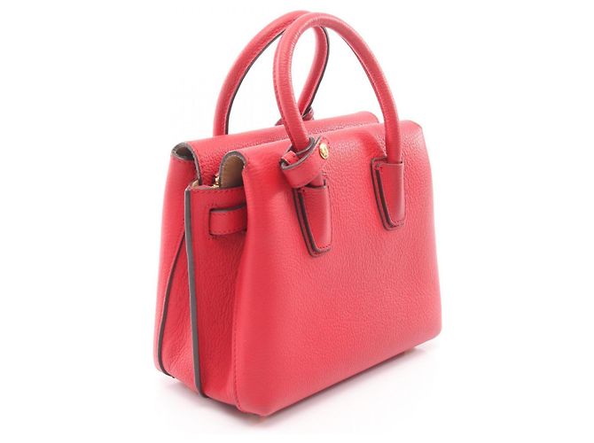 MCM MINI MILLA 2-Way Lederhandtasche Rot - vista 2