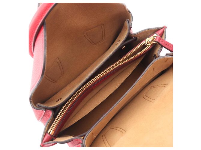 MCM MINI MILLA 2-Way Lederhandtasche Rot - vista 3