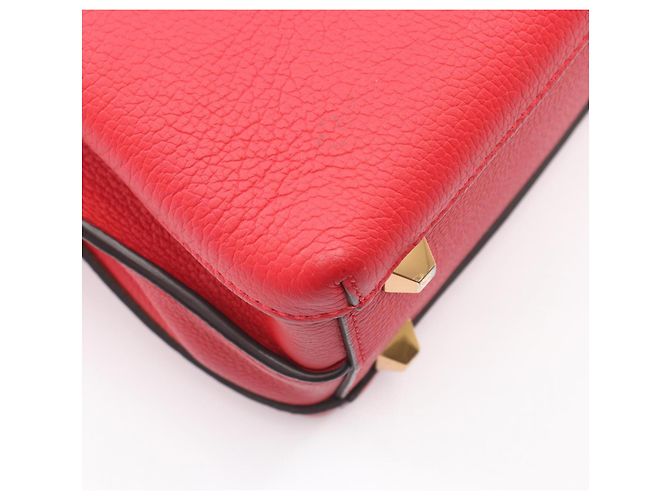 MCM MINI MILLA 2-Way Lederhandtasche Rot - vista 5