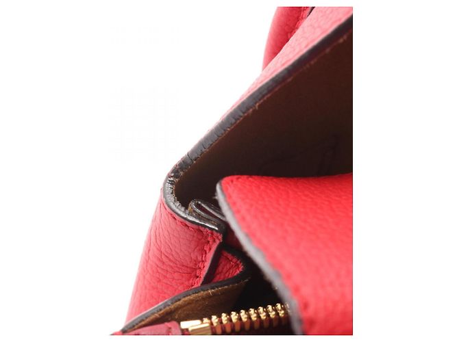 MCM MINI MILLA 2-Way Lederhandtasche Rot - vista 8