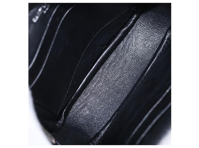 Autre Marque Saint Laurent Classic Monogram Blogger Patch Embellished Leather Small Nero - vista 5