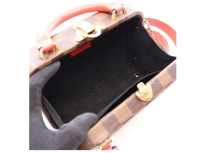Borsa 2-Way Louis Vuitton LV Stories Box Marrone Damier ebene - vista 3