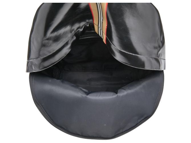 Zaino Burberry London England Logo Nero - vista 10
