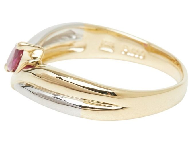 Anello Seiko con rubini e diamanti - vista 3