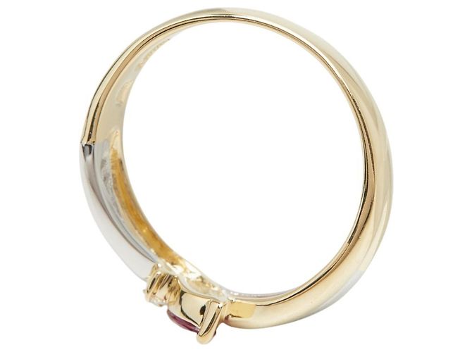 Anello Seiko con rubini e diamanti - vista 5