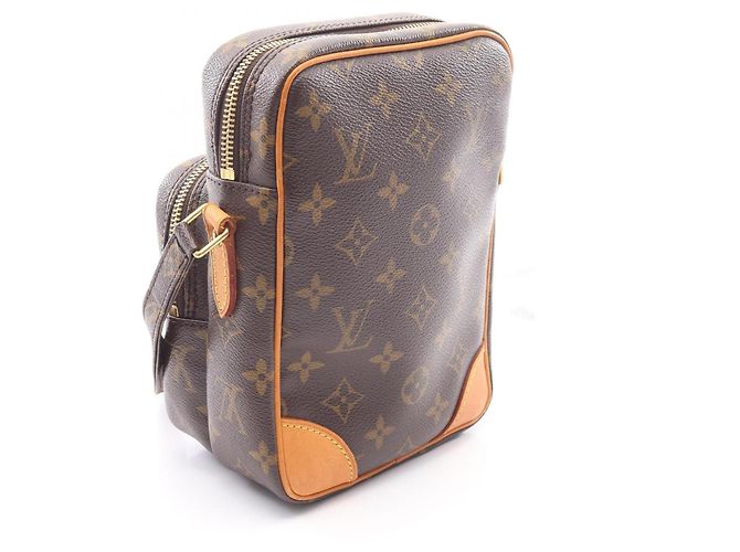 Borsa a tracolla Louis Vuitton Amazon Marrone - vista 2