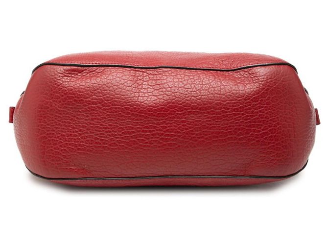 Borsa a mano e a tracolla Burberry in pelle rossa Rosso - vista 3