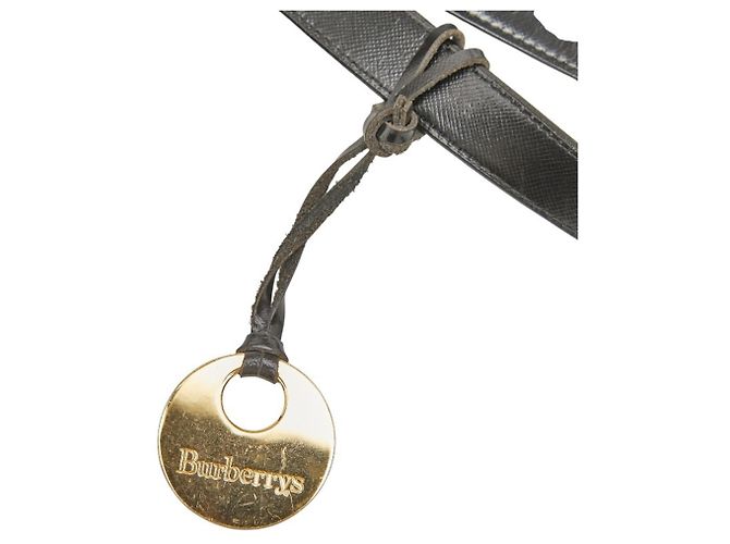Saco Tote Burberry Nova Check Preto Bege - vista 8