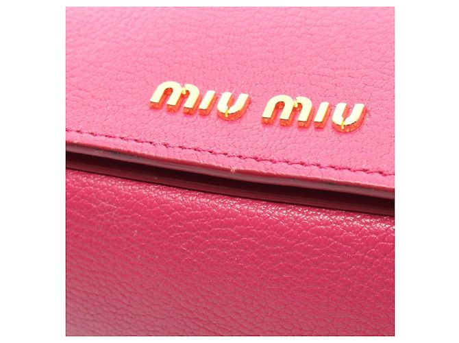 Miu Miu Madras 2-Way Handtasche Pink - Ansicht 10