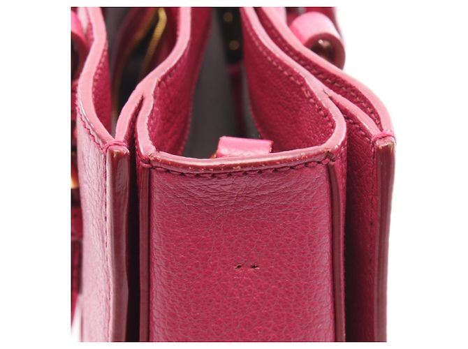 Miu Miu Madras 2-Way Handtasche Pink - Ansicht 11