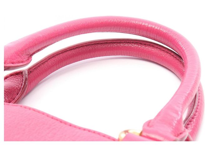 Miu Miu Madras 2-Way Handtasche Pink - Ansicht 6
