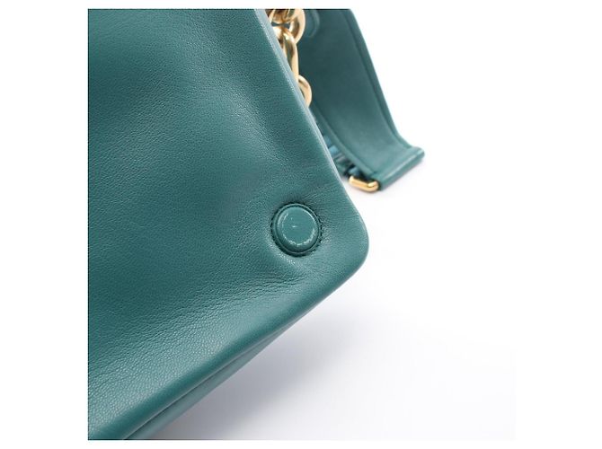 Borsa a mano 2-Way Miu Miu Miu Trapuntata Quilted Verde - vista 10