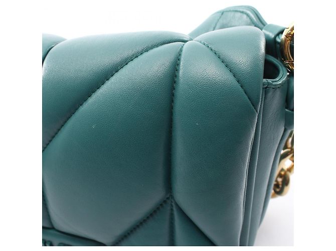 Borsa a mano 2-Way Miu Miu Miu Trapuntata Quilted Verde - vista 9
