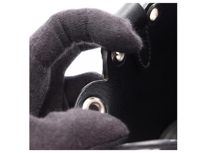 Borsa bucket Miu Miu in pelle nera Nero - vista 10