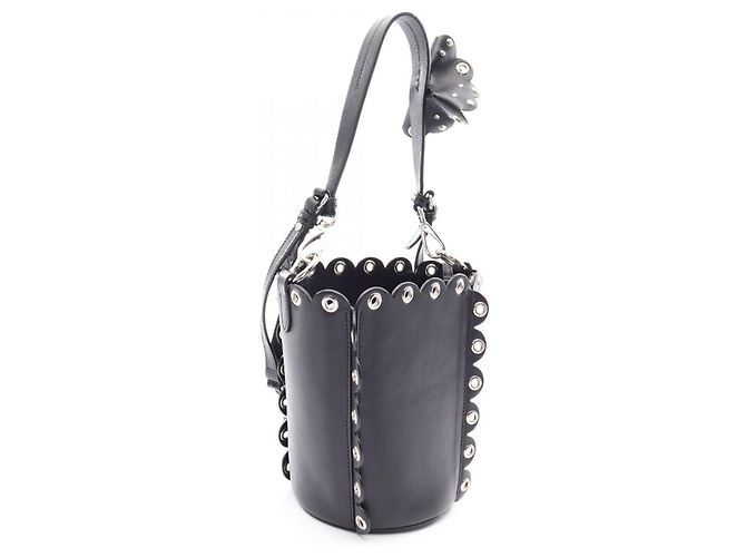 Borsa bucket Miu Miu in pelle nera Nero - vista 2