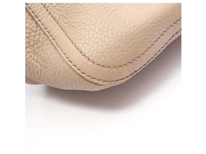 Miu Miu Vitello Caribe Handtasche Beige - Ansicht 11