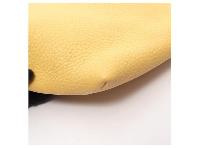 Borsa Tote Miu Miu in pelle gialla Giallo - vista 11