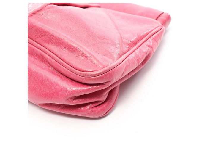 Miu Miu Second Bag Clutch Handbag Pink - Ansicht 10