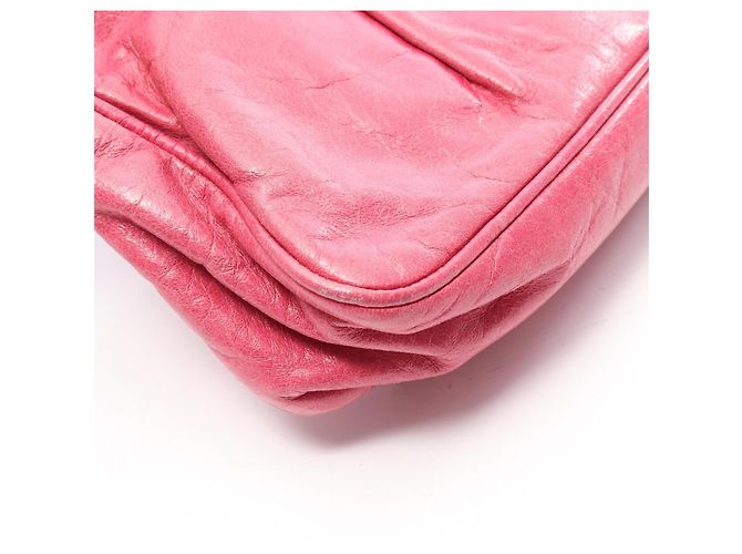Miu Miu Second Bag Clutch Handbag Pink - Ansicht 11