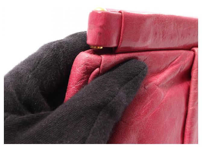 Miu Miu Second Bag Clutch Handbag Pink - Ansicht 13