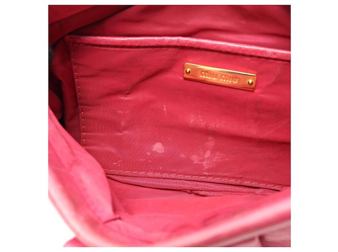 Miu Miu Second Bag Clutch Handbag Pink - Ansicht 5