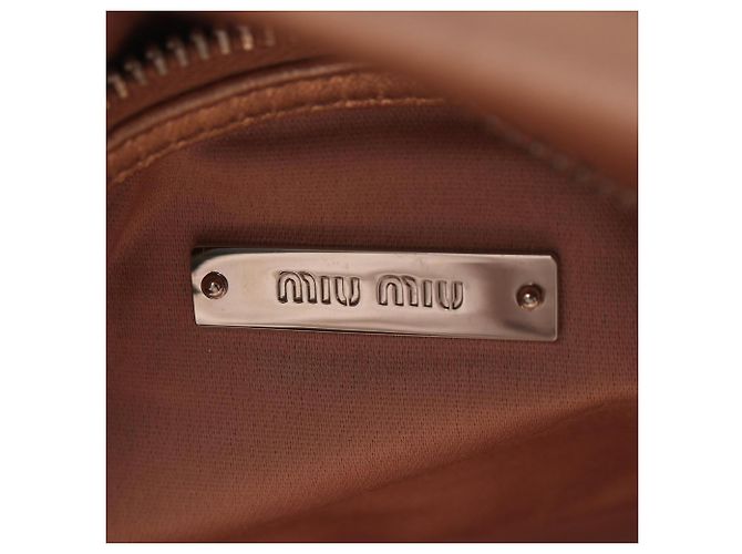 Borsa a tracolla 2-Way Miu Miu NAPPA CRYSTAL Matelassé D'oro - vista 4